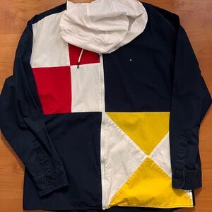 Tommy Hilfiger Men's Nautical Colorblock Windbreaker